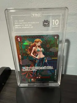 TAG 10 Nami R OP01-016 SP Awakening of the New Era ONE PIECE Card Game Japanese - Image 1
