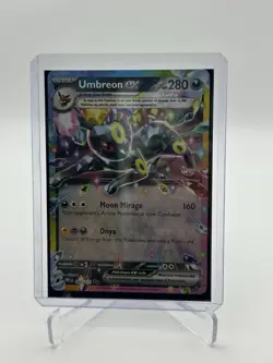 Pokemon TCG Umbreon EX 060/131 Prismatic Evolutions Card Near Mint Condition - Image 1