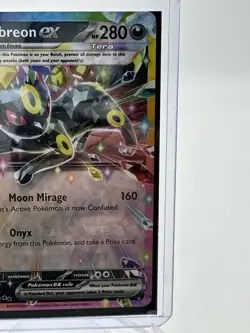 Pokemon TCG Umbreon EX 060/131 Prismatic Evolutions Card Near Mint Condition - Image 3