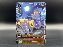 Renamon (Legend Pack 2024 Box Topper) BT17-031 C Digimon Card Game - Image 1