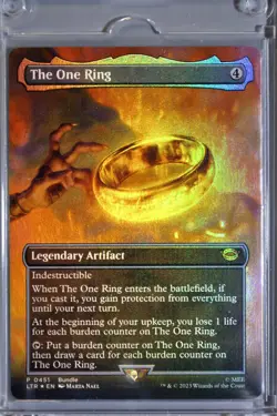 2023 Magic the Gathering The One Ring Scene-Foil #451 Lord Of The Rings - Image 1