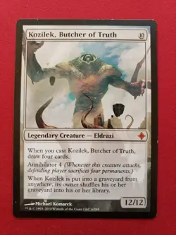 Kozilek, Butcher Of Truth Rise Of The Eldrazi #6 MtG - Image 1