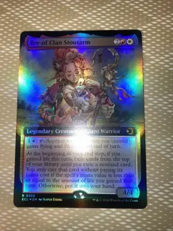 Bre of Clan Stoutarm (Extended Art) Lorwyn Eclipsed Foil - Image 1