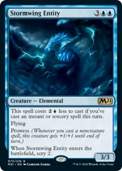 Stormwing Entity Light Play, English Magic the Gathering MTG Core Set 2021 - Image 1