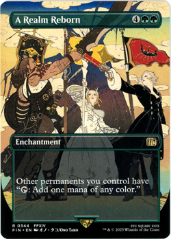 A Realm Reborn (Borderless) - 0344 - Final Fantasy - MTG - NM/M - Image 1