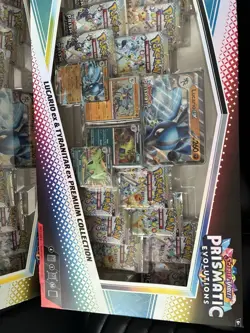 Pokemon Prismatic Evolutions Lucario EX & Tyranitar EX Premium Collection 14pack - Image 5