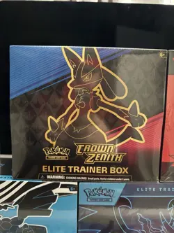 POKEMON ETB LOT OF 5 POKEMON CENTER DESTINED CROWN ZENITH BLACK BOLT PHANTASMAL - Image 5