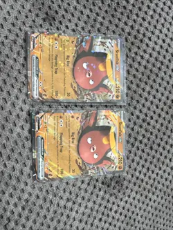 2x Stunfisk ex 114/217 Double Rare Holo Pokemon Ascended Hero’s N/M - Image 1