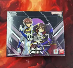 Union Arena UEX03BT Code Geass Vol. 2 Booster Box Sealed English - Image 1