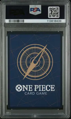 2024 One Piece Op08 EN Monkey D. Luffy Treasure Rare #109 PSA 10 - Image 2