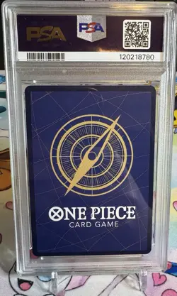 2024 One Piece Op08 EN Monkey D. Luffy Treasure Rare #109 PSA 10 - Image 2