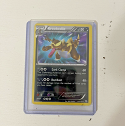 Krookodile 127/124 Dragons Exalted Holo Shiny Secret Rare LP - Image 1