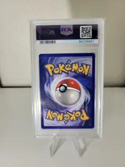Pokemon TCG Blastoise Base Set Holo Unlimited Rare Card 2/102 PSA 6 - Image 2