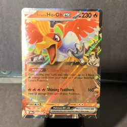 Pokemon TCG Ethan's Ho-Oh ex 039/182 Double Rare Destined Rivals NM/M - Image 1