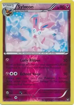 Sylveon - 72/111 - Pokemon Furious Fists XY Reverse Holo Rare Card NM - Image 1