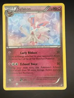 Sylveon 72/111 Rare Non Holo XY Furious Fists Pokemon Card 2014 LP - Image 1