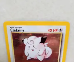 1999 Pokemon *Clefairy 5/102 Base & *Poliwrath 15/130 Base2 Halo Card LOT WOTC - Image 3