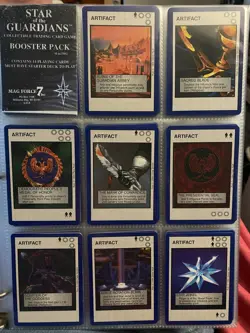STAR OF THE GUARDIANS CCG HUGE LOT OF 285 CARDS. M/NM. UNPLAYED. VERY NICE! - Image 1
