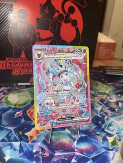 Pokemon Sylveon EX TCG Card SIR 156/131 Prismatic Evolutions - Image 2