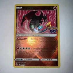 Pokemon Go Radiant Charizard Holo TCG Card 011/078 Near Mint NM Condition - Image 1