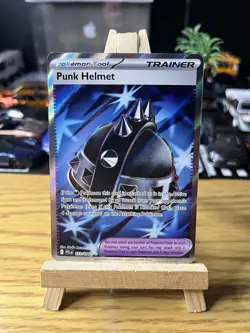 Punk Helmet 121/094 Phantasmal Flames Full Art Ultra Rare Pokemon TCG Card NM - Image 1