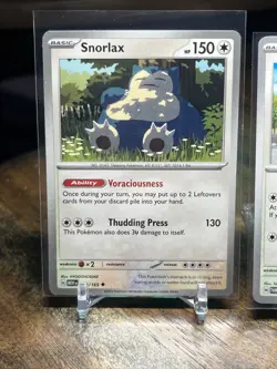 Pokemon Card Lot - Snorlax - Twilight Masquerade/151/Crown Zenith - Lp - Image 2