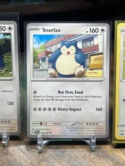 Pokemon Card Lot - Snorlax - Twilight Masquerade/151/Crown Zenith - Lp - Image 3