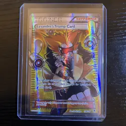 Lysandre's Trump Card 118 XY Phantom Forces Full Art Trainer Card Pokemon TCG FA - Image 1