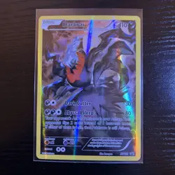 Darkrai XY114 Black Star Promo Full Art Card Pokemon TCG - Image 1
