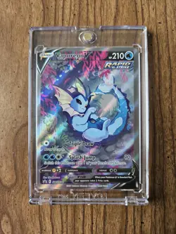 Vaporeon V SWSH181 SWSH: Sword & Shield Promo Cards Holo NM - Image 1