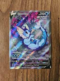 Vaporeon V SWSH181 SWSH: Sword & Shield Promo Cards Holo NM - Image 3