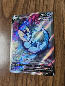 Vaporeon V SWSH181 SWSH: Sword & Shield Promo Cards Holo NM - Image 4