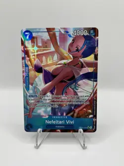 One Piece CCG Nefeltari Vivi EB04-025 Alt Art SR English - PACK FRESH MINT - Image 1