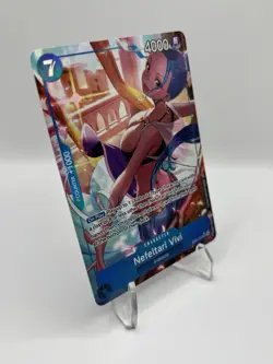 One Piece CCG Nefeltari Vivi EB04-025 Alt Art SR English - PACK FRESH MINT - Image 2
