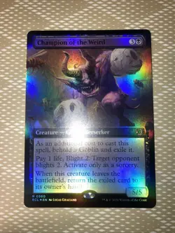 Champion of the Weird (Extended Art) Lorwyn Eclipsed Foil - Image 1