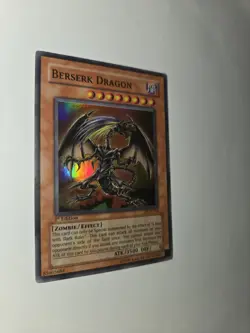 Yugioh! Berserk Dragon - DCR-019 - Super Rare - 1st Edition Near Mint, English - Image 1