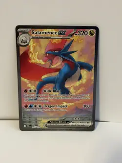 Salamence ex 187/159 Special Illustration Rare Sv09 Journey Together Pokemon NM - Image 1