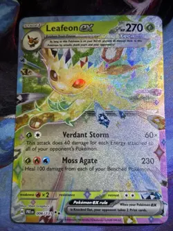 Pokemon TCG Leafeon ex 006/131 Sv: Prismatic Evolutions Double Rare Holo EX - Image 2
