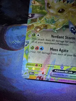 Pokemon TCG Leafeon ex 006/131 Sv: Prismatic Evolutions Double Rare Holo EX - Image 3