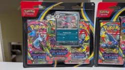 Pokemon TCG Phantasmal Flames 3 Pack Blister Lot Of 2 - Weavile Promos - Image 2