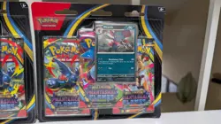 Pokemon TCG Phantasmal Flames 3 Pack Blister Lot Of 2 - Weavile Promos - Image 3