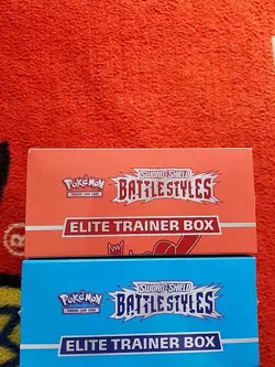 Pokemon Sword & Shield Battle Styles Elite Trainer Box ETB Lot of 2 (New Sealed) - Image 5