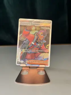 Pokemon TCG Explorer's Guidance 200/162 Full Art Holo Trainer Temporal Forces - Image 1