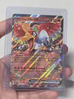 Ethan's Ho-Oh EX 039/182 Double Rare Holo Destined Rivals Pokemon - Image 1