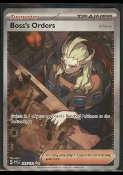 2023 Scarlet & Violet Series - Paldea Evolved Boss's Orders Special Illustration - Image 1