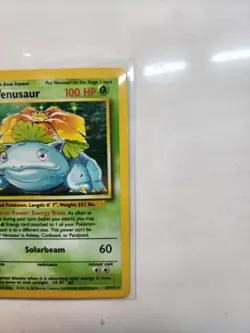 Pokemon TCG 1999-2000 Venusaur Base Set 15/102 Holo Rare LP - Image 4