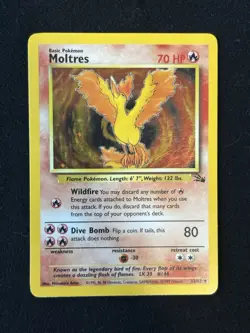 Pokemon TCG Vintage Gen 1 Legendary Birds: Moltres Zapdos Articuno Holo Rare - Image 4