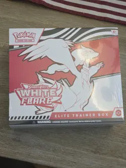Pokemon Scarlet & Violet White Flare Elite Trainer Box Sealed 🚚 Ships Fast!!!! - Image 1