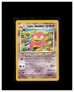 Pokemon TCG Light Slowbro 51/105 Neo Destiny Regular - Image 1