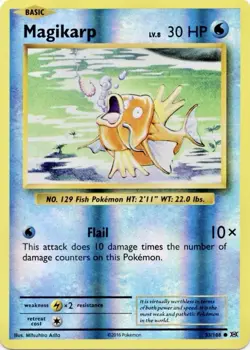 Pokemon Reverse Holo Magikarp Common XY - Evolutions 33/108 NM - Image 1